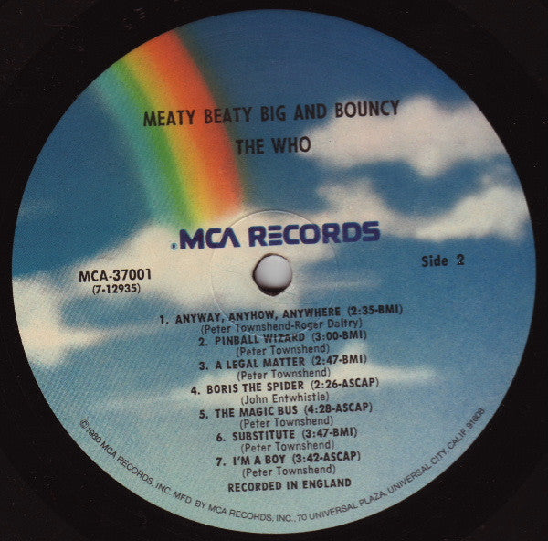The Who - Meaty Beaty Big And Bouncy - LP