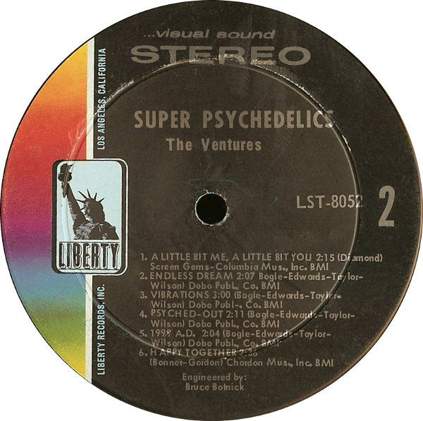 The Ventures - Super Psychedelics - LP