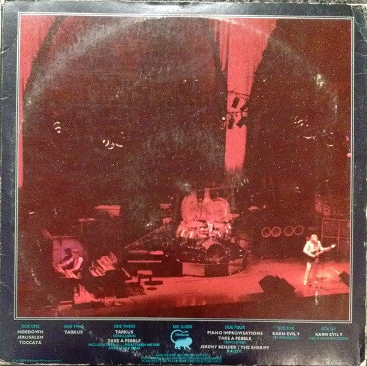 Emerson, Lake & Palmer - Welcome Back My Friends To The Show That Never Ends ~ Ladies And Gentlemen - LP