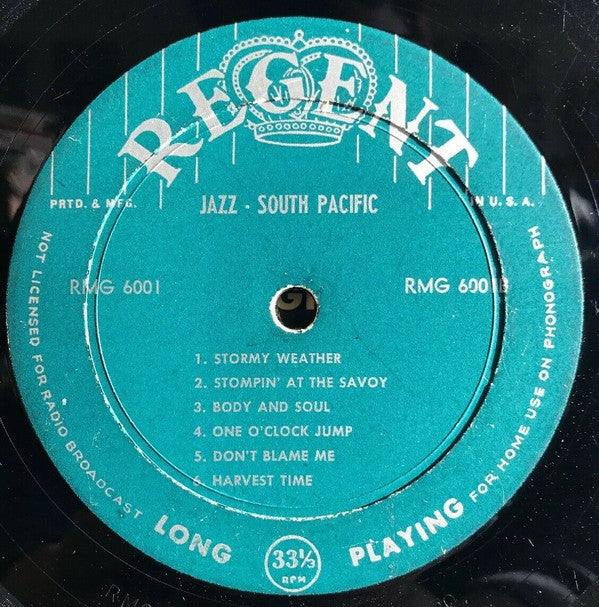 J.J. Johnson, Howard McGhee, Oscar Pettiford, Ketter Betts*, Rudy Williams, Charlie Rice - Jazz South Pacific - LP