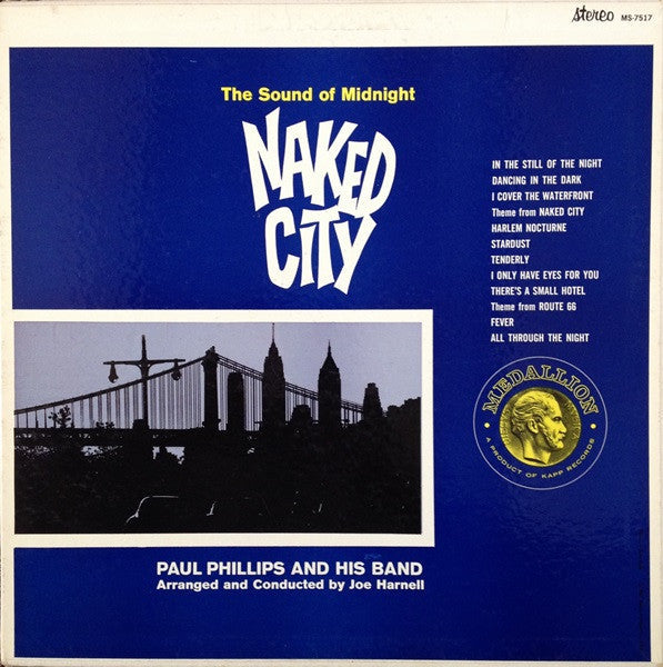 Paul Phillips And His Orchestra - The Sound Of Midnight Naked City - LP