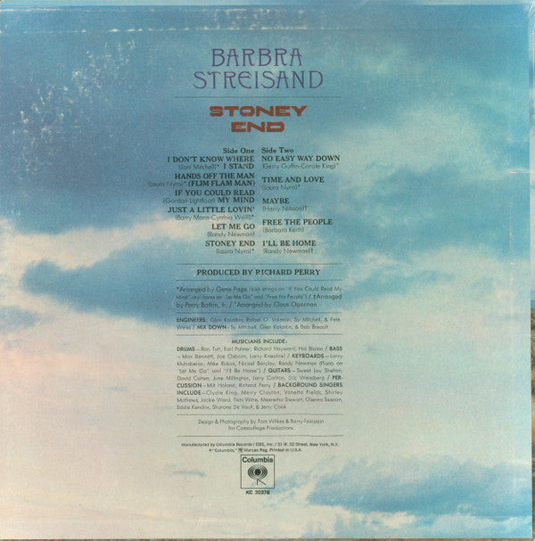 Barbra Streisand - Stoney End - LP