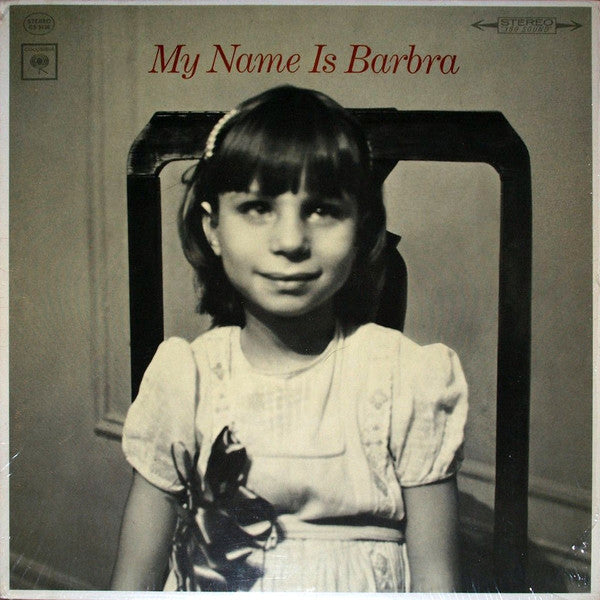 Barbra Streisand - My Name Is Barbra - LP