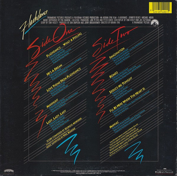 Various - Flashdance (Original Soundtrack From The Motion Picture) - LP
