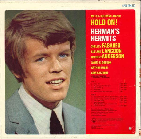 Herman's Hermits - Hold On! - LP