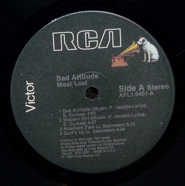Meat Loaf - Bad Attitude - LP