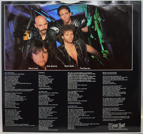Meat Loaf - Bad Attitude - LP