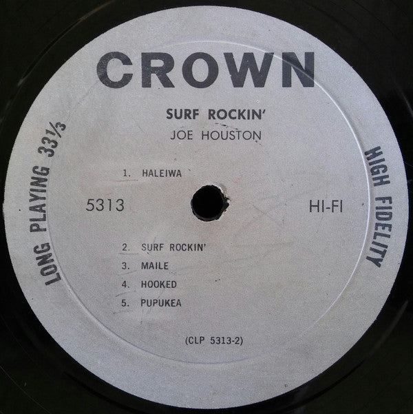 Joe Houston - Surf Rockin' - LP