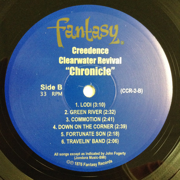 Creedence Clearwater Revival Featuring John Fogerty - Chronicle - The 20 Greatest Hits - LP