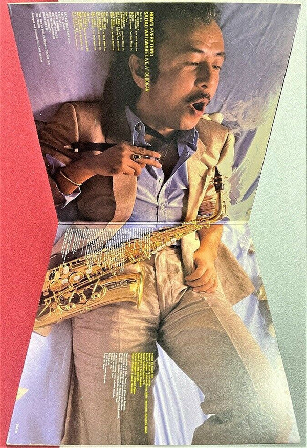 Sadao Watanabe - How's Everything - Sadao Watanabe Live At Budokan - LP