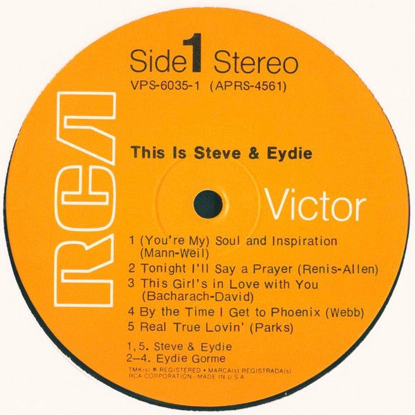 Steve & Eydie - This Is Steve & Eydie - LP