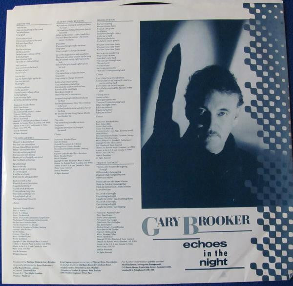 Gary Brooker - Echoes In The Night - LP