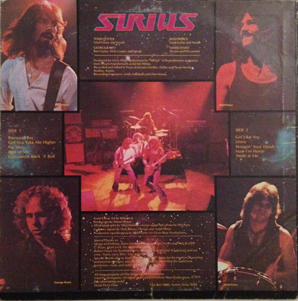 Sirius  - Rising - LP