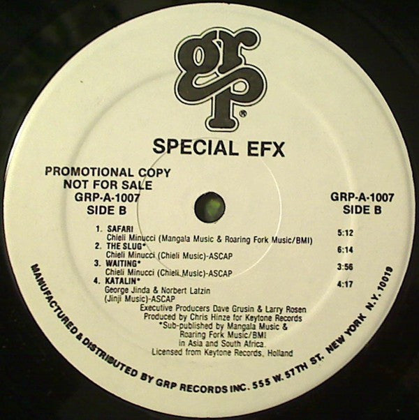 Special EFX - Special EFX - LP