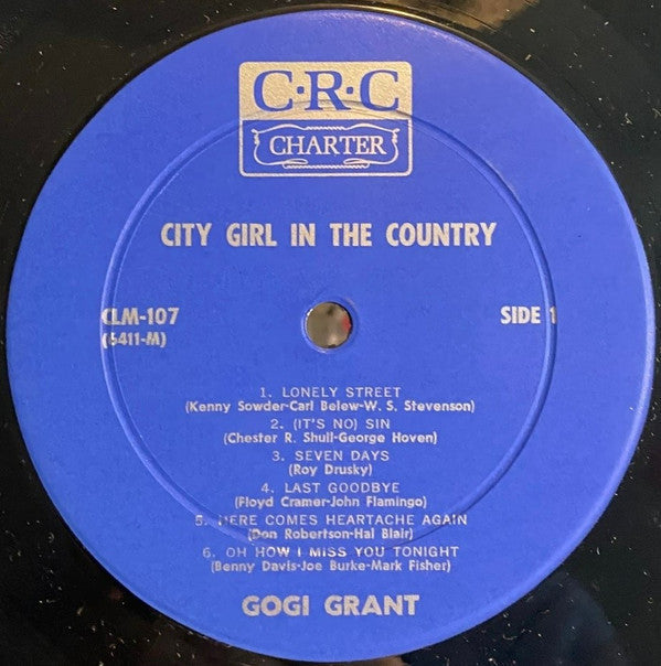 Gogi Grant - City Girl In The Country - LP