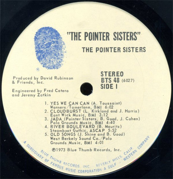 The Pointer Sisters* - The Pointer Sisters - LP