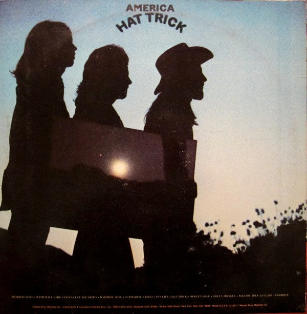 America  - Hat Trick - LP