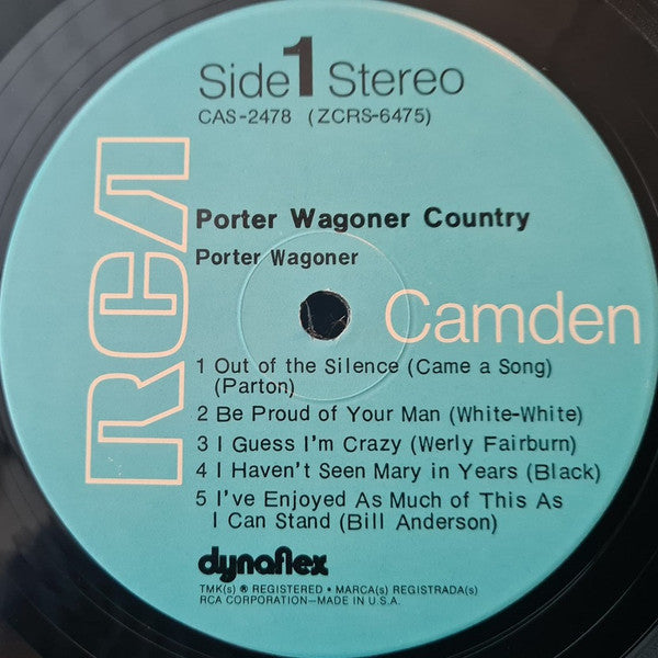 Porter Wagoner - Porter Wagoner Country - LP
