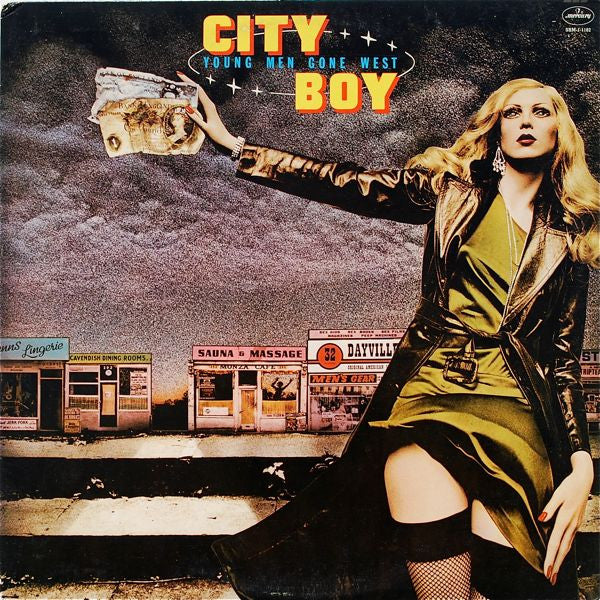 City Boy - Young Men Gone West - LP