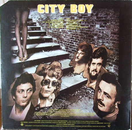 City Boy - Young Men Gone West - LP