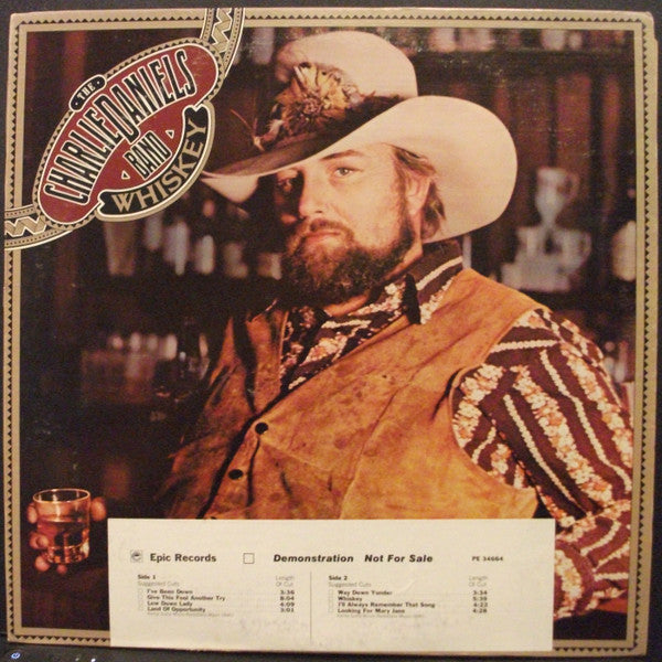 The Charlie Daniels Band - Whiskey - LP