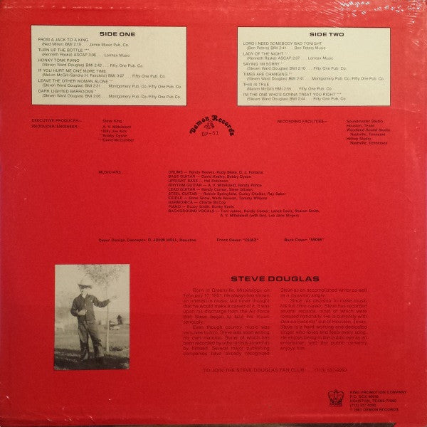 Steve Douglas  - Steve Douglas - LP