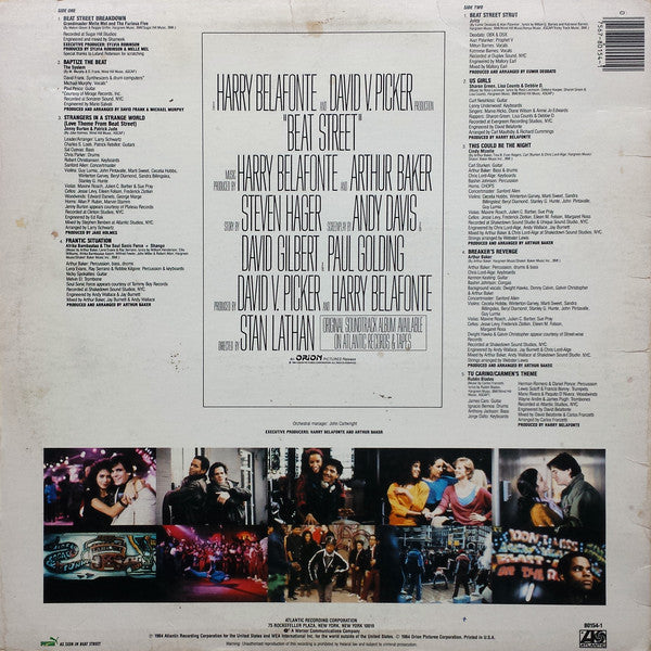 Various - Beat Street (Original Motion Picture Soundtrack) - Volume 1 - LP