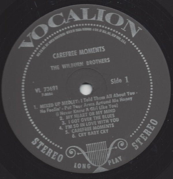 The Wilburn Brothers (Teddy & Doyle)* - Carefree Moments - LP