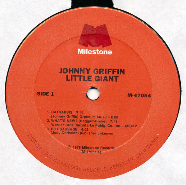 Johnny Griffin - Little Giant - LP