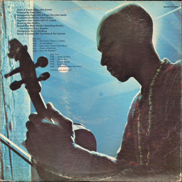 Papa John Creach - Papa John Creach - LP