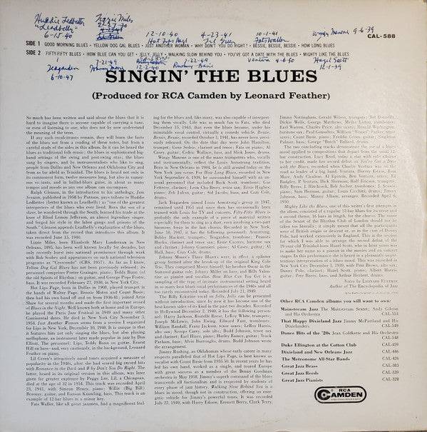 Various - Singin' The Blues - LP
