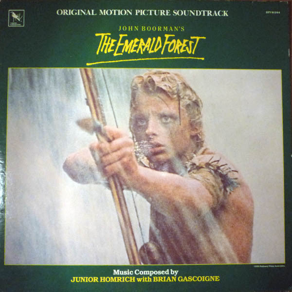 Junior Homrich With Brian Gascoigne - The Emerald Forest (Original Motion Picture Soundtrack) - LP