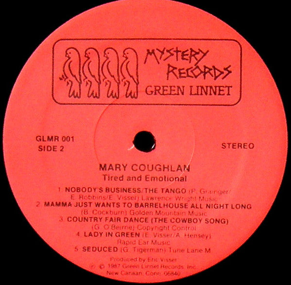 Mary Coughlan - Tired & Emotional - LP