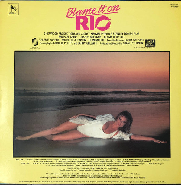 Ken Wannberg - Blame It On Rio (Original Motion Picture Soundtrack) - LP