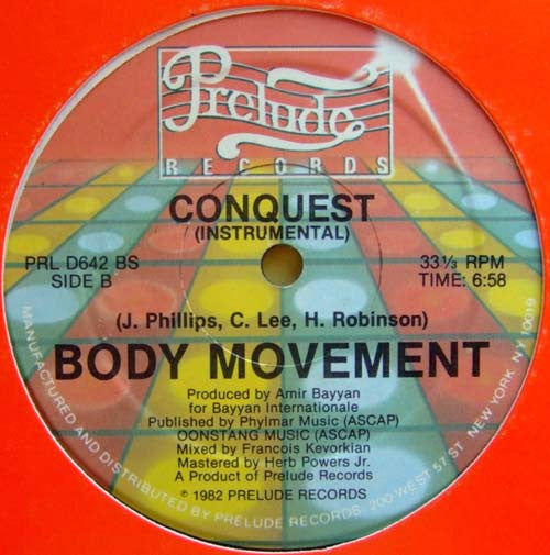 Conquest - Body Movement - LP