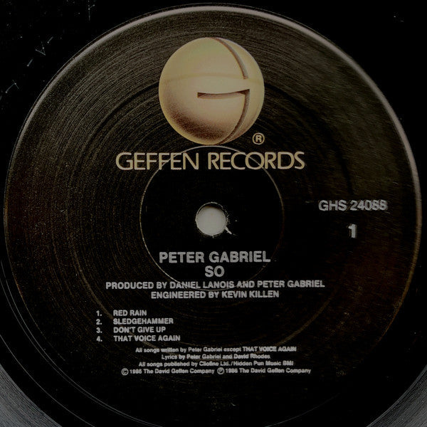 Peter Gabriel - So - LP