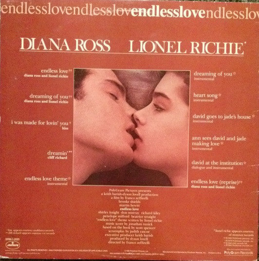 Various - Endless Love / Original Motion Picture Soundtrack - LP