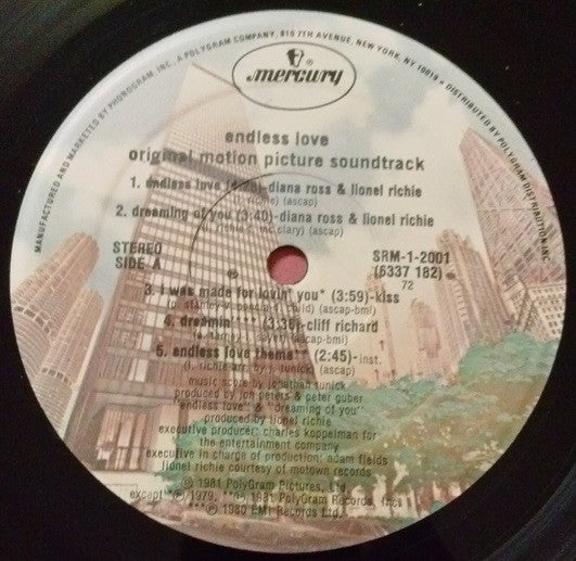 Various - Endless Love / Original Motion Picture Soundtrack - LP