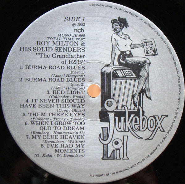 Roy Milton & His Solid Senders - The Grandfather Of R&B - LP