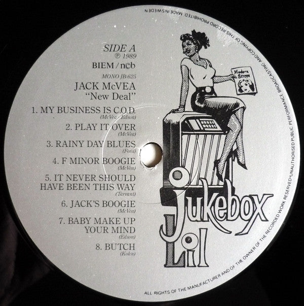 Jack McVea And His All Stars* - New Deal - LP