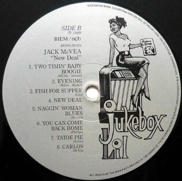 Jack McVea And His All Stars* - New Deal - LP