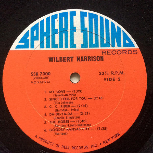 Wilbert Harrison - Kansas City - LP