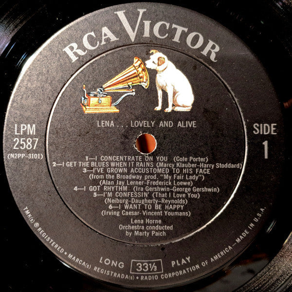 Lena* - Lovely And Alive - LP