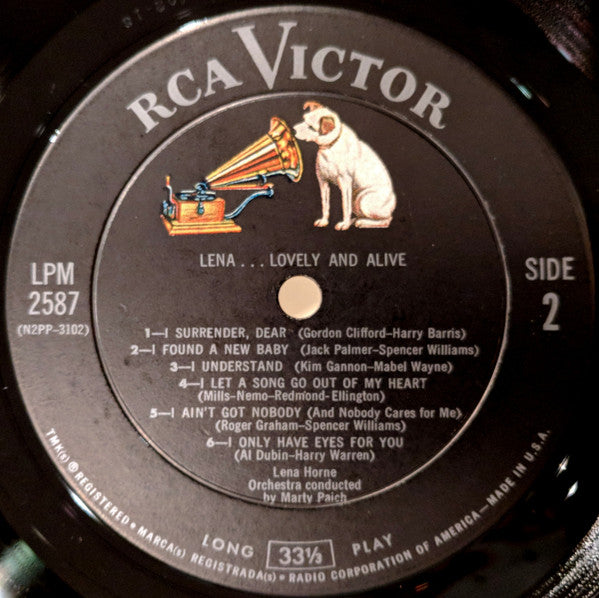 Lena* - Lovely And Alive - LP