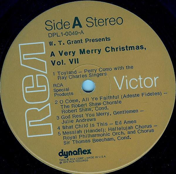 Various - A Very Merry Christmas - Volume VII - LP