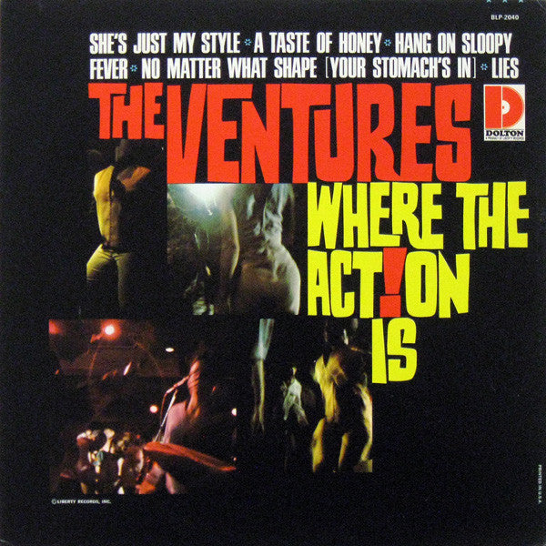The Ventures - Where The Action Is - LP