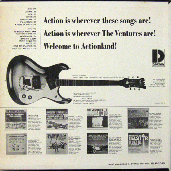 The Ventures - Where The Action Is - LP