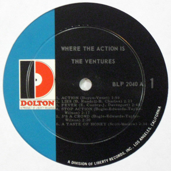 The Ventures - Where The Action Is - LP