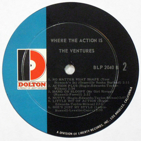 The Ventures - Where The Action Is - LP
