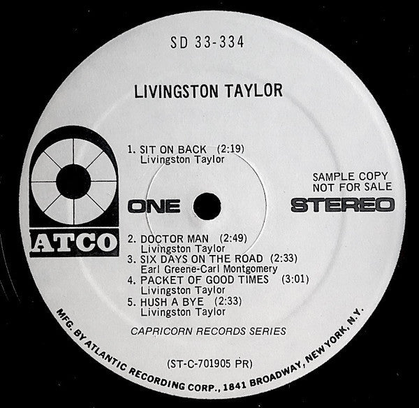 Livingston Taylor - Livingston Taylor - LP
